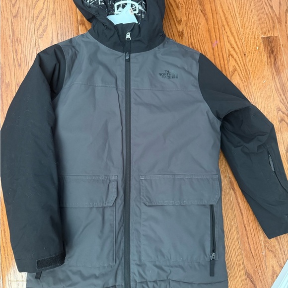 The North Face Black and White Patterned Jacket